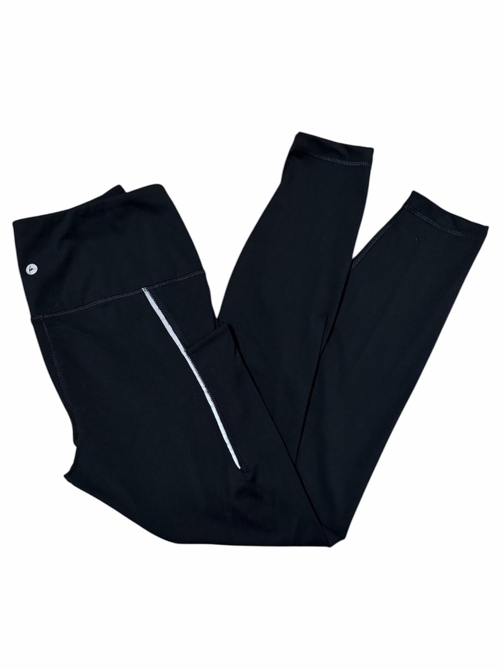90 DEGREE BY REFLEX Black “Tenacity AnkleTight” with Reflective White Accents